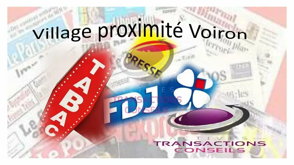 (38) PROCHE LAC DE PALADRU TABAC - PRESSE - FDJ BONNE RENTABILITÉ 
