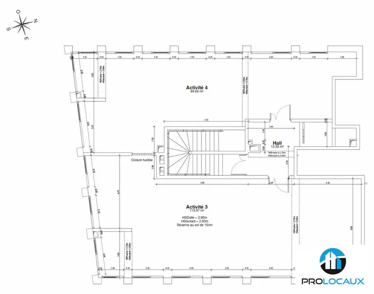 Bureau à vendre - Champagnier (38800) - 89 m²