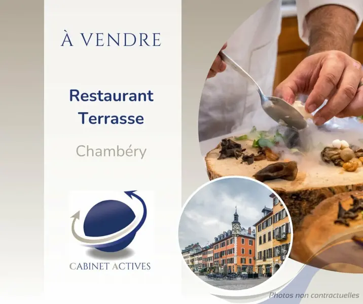 A VENDRE (73) CHAMBERY RESTAURANT TERRASSE CENTRE VILLE