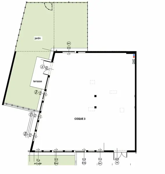 A vendre Local commercial  154.4m² Compiègne