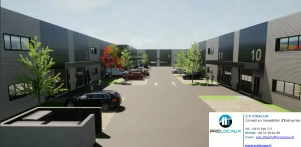 A louer Locaux d'activité 1469m² Les Abrets en Dauphiné