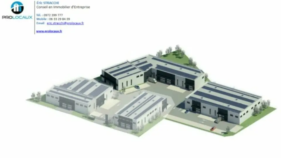 A vendre Locaux d'activité 3011m² Les Abrets en Dauphiné