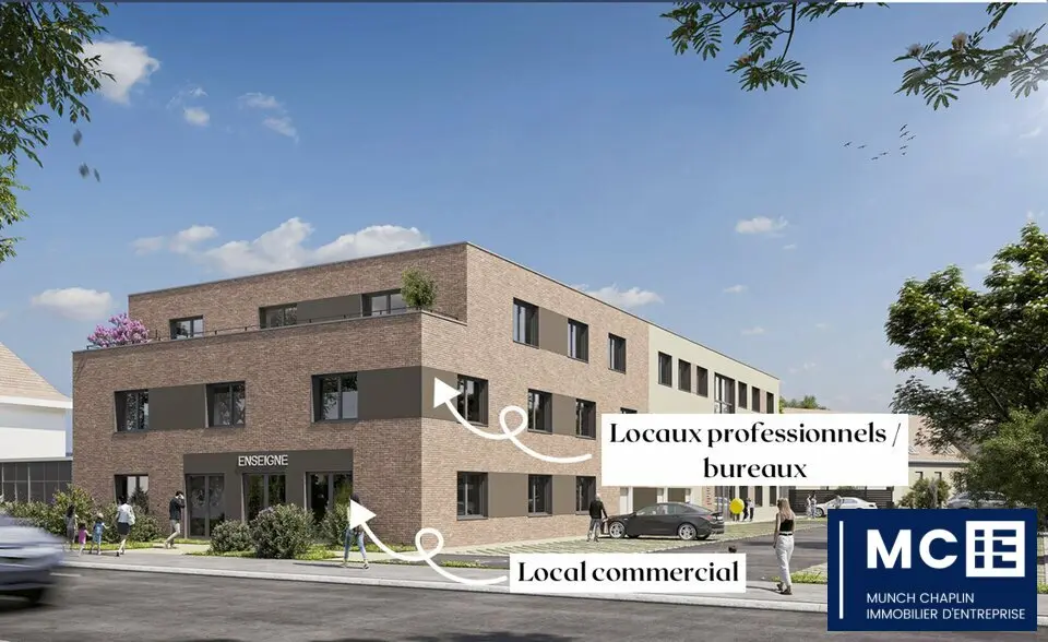 LOCAUX COMMERCIAUX / BUREAUX à CHATENOIS