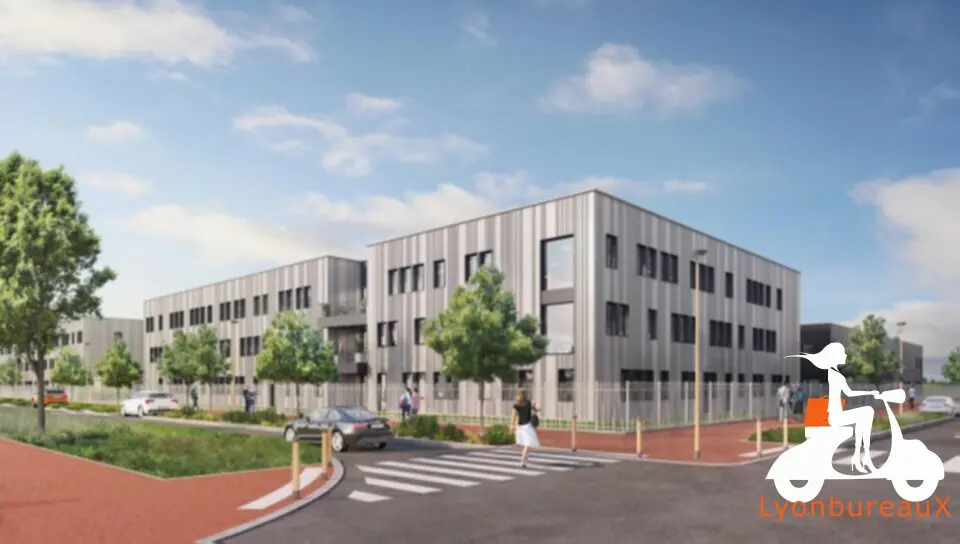 Bureau à louer - Genas (69740) - 3720 m² - 40 300 €/mois