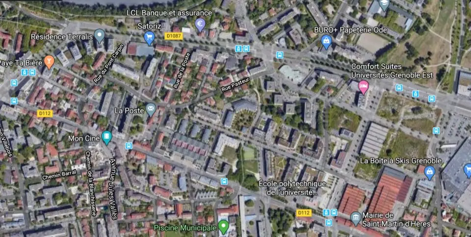 Local Commercial à louer - Saint-Martin-D'Hères (38400) - 120 m² - 1 700 €/mois
