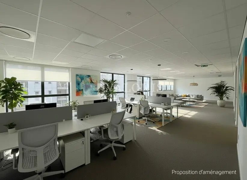 Bureau à louer - Lyon 07 (69007) - 1094 m² - 19 604 €/mois