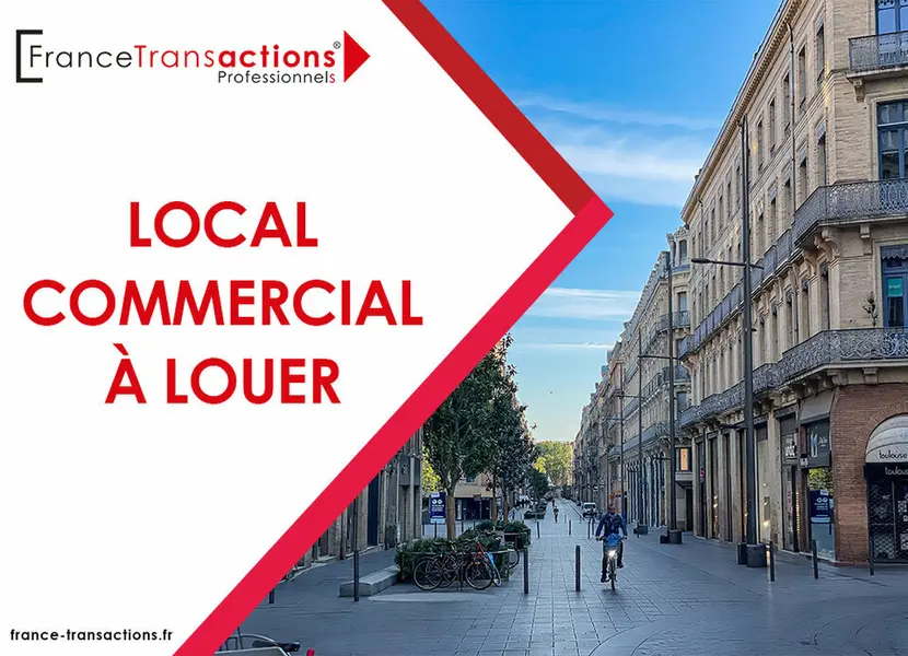 Local Commercial à louer - Toulouse (31000) - 170 m² - 6 000 €/mois