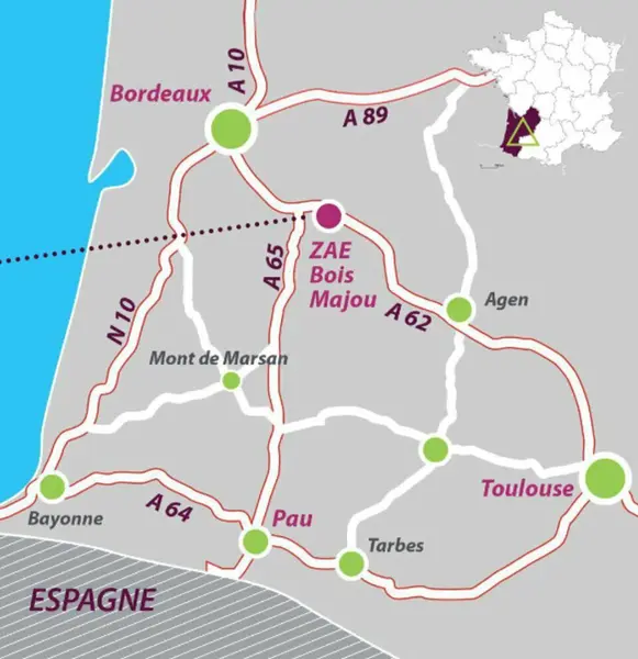 Terrain à vendre - Aillas (33124) - 67500 m²