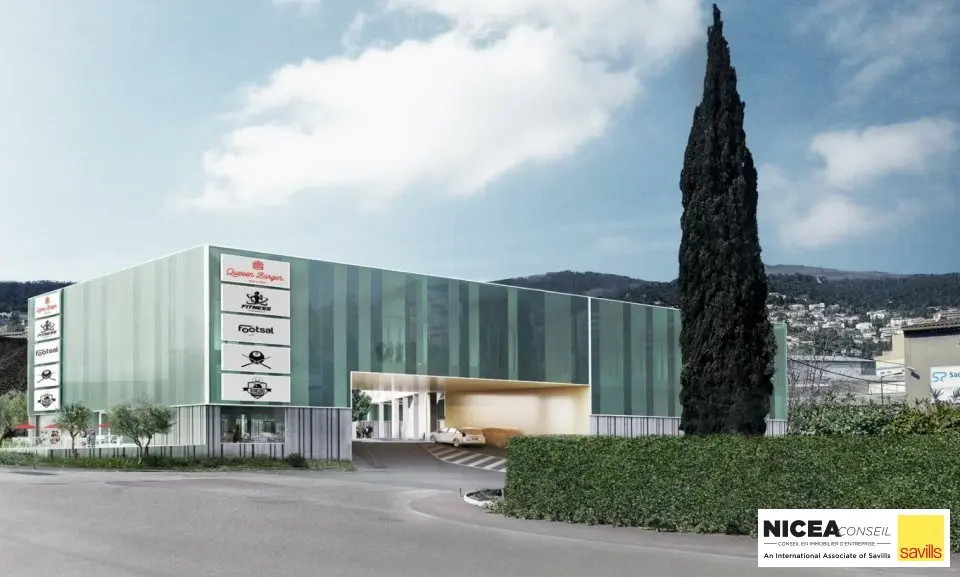 Local Commercial à louer - Grasse (06130) - 1103 m² - 10 110 €/mois