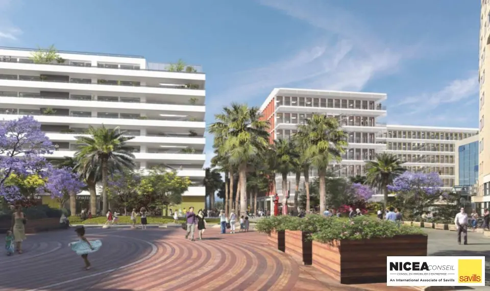 Bureau à louer - Nice (06000) - 2505 m²