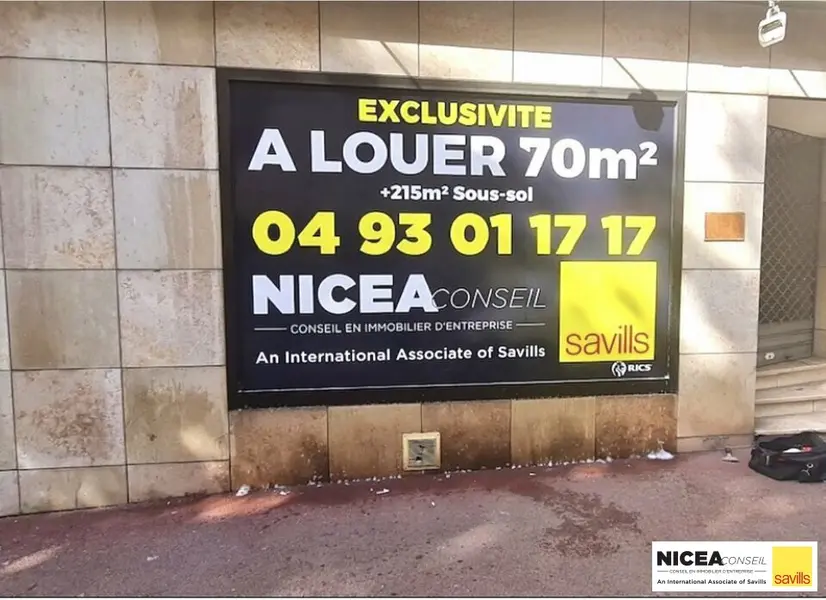 Local Commercial à louer - Antibes (06160) - 285 m² - 1 350 €/mois