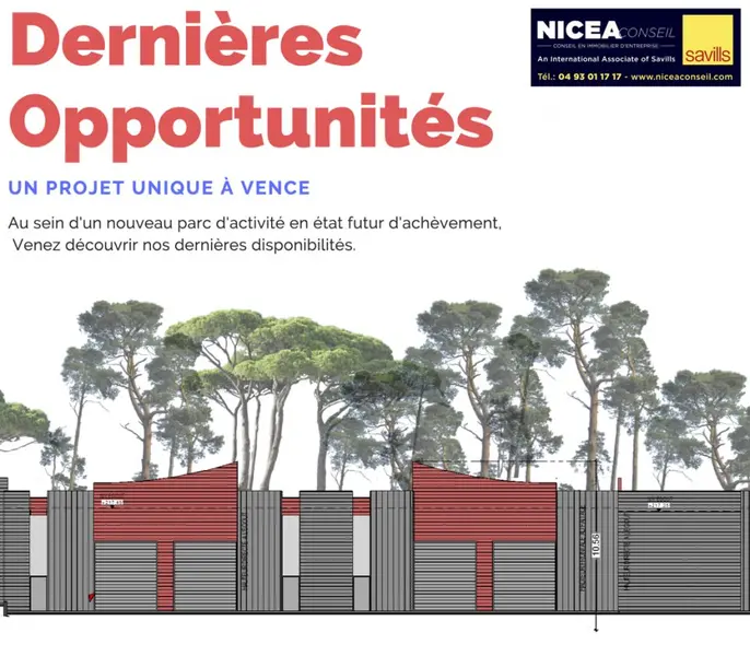 Entrepôt / Activité à vendre - Vence (06140) - 281 m²