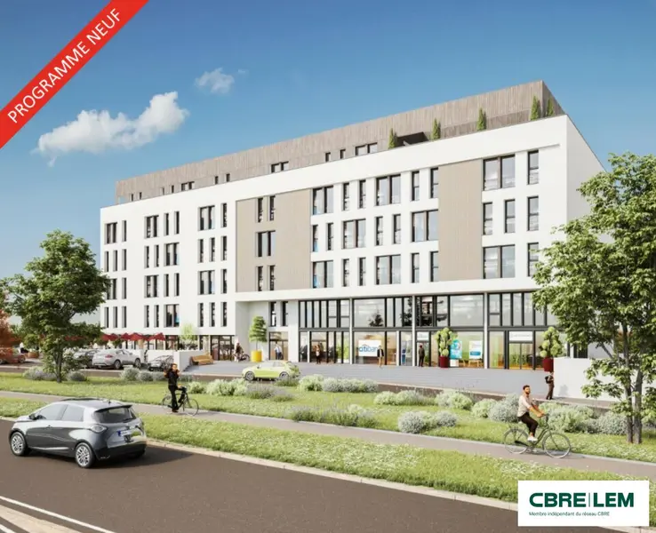 A vendre Bureaux 1343m² Fleury-sur-Orne