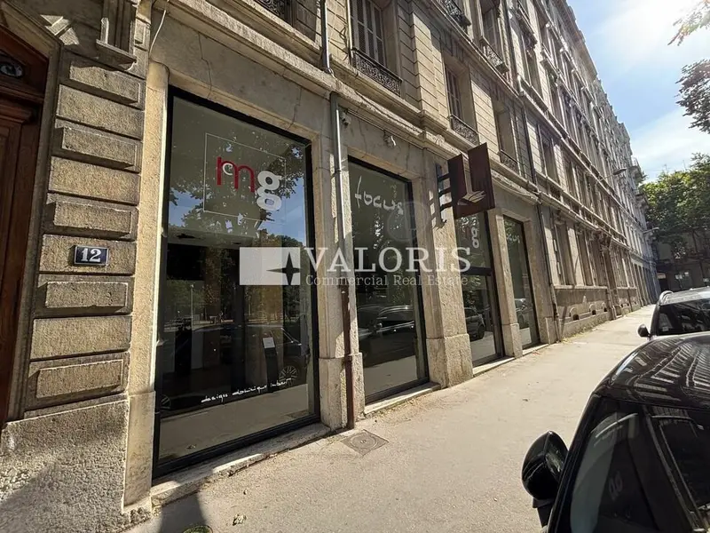 Local Commercial à louer - Lyon 06 (69006) - 185 m² - 3 493 €/mois