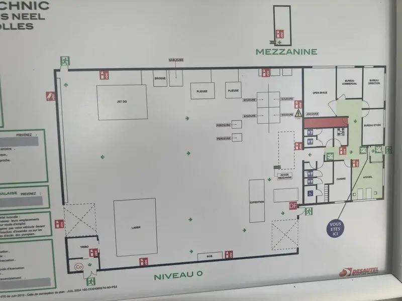 Entrepôt / Activité à vendre - Crolles (38920) - 953 m²