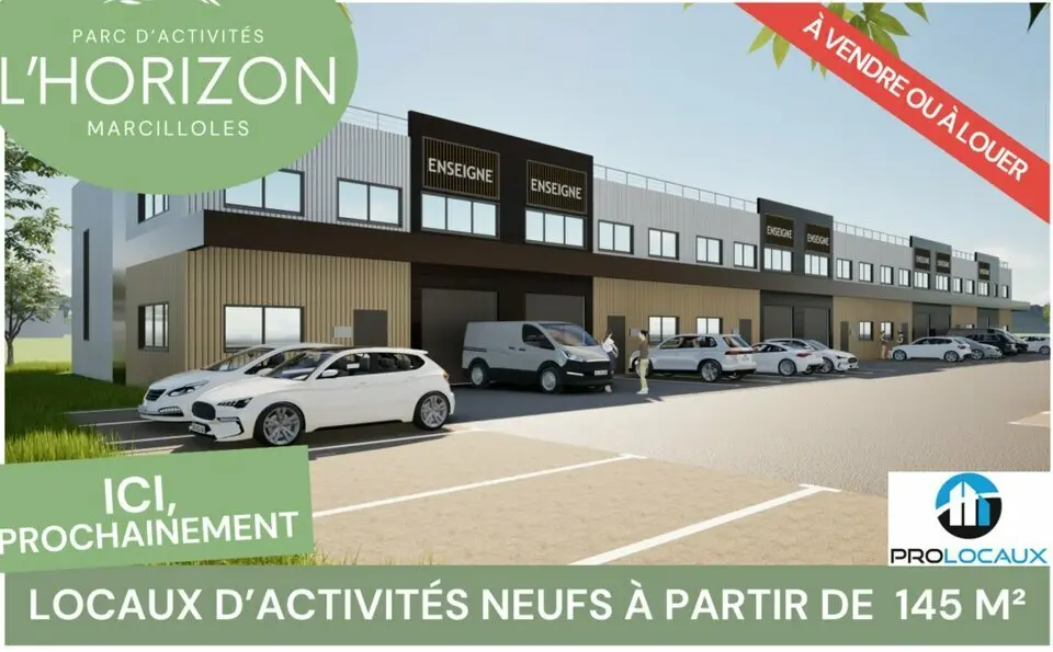 Entrepôt / Activité à vendre - Marcilloles (38260) - 2552 m²