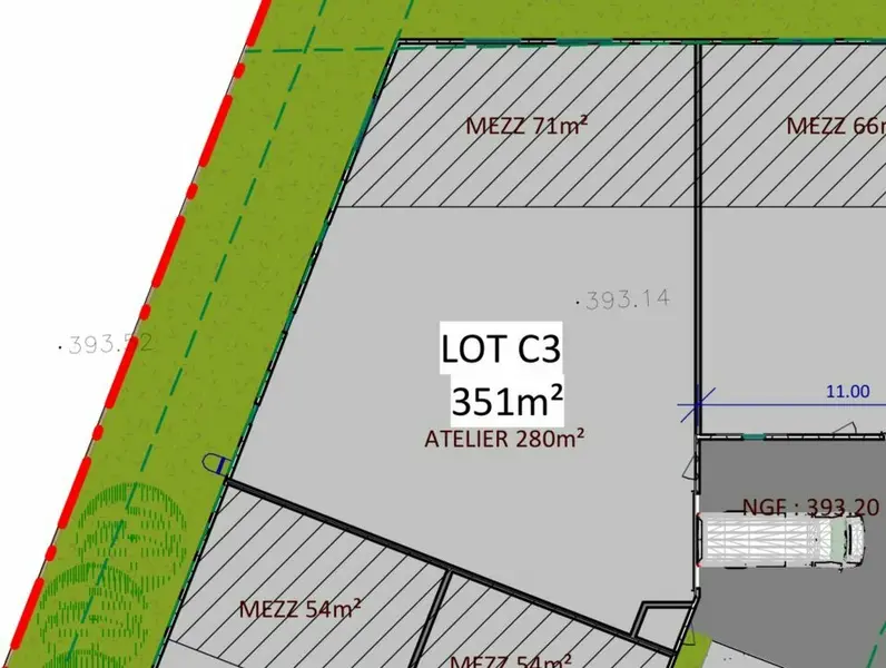 Entrepôt / Activité à louer - Les Abrets En Dauphiné (38490) - 351 m² - 2 108...