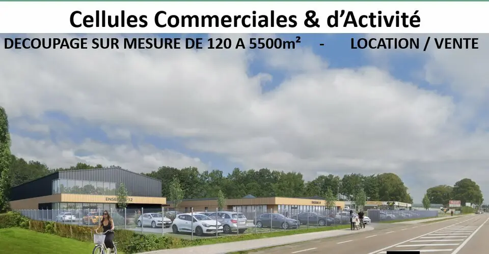 Local Commercial à louer - Valliquerville (76190) - 2000 m² - 14 166 €/mois