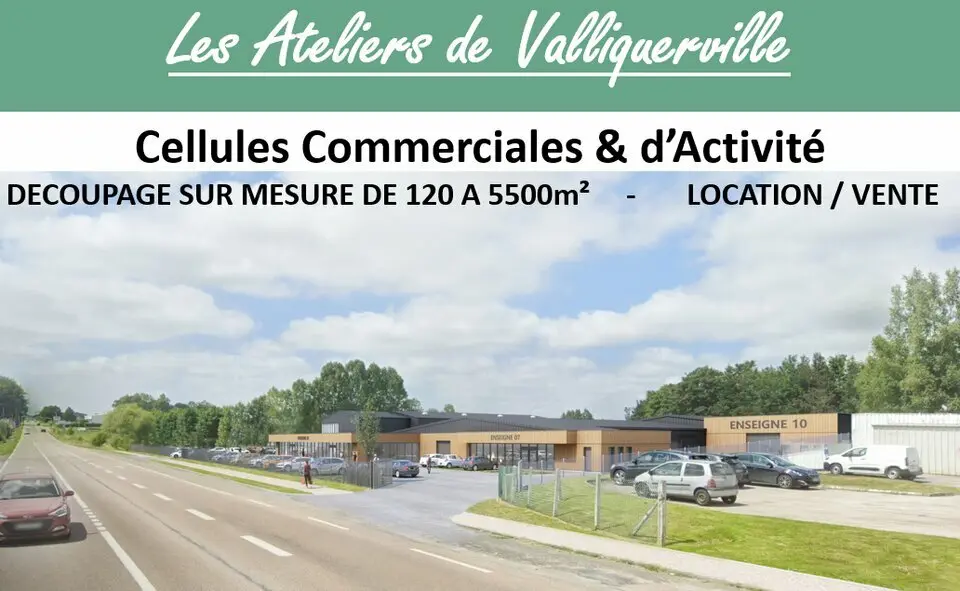 Entrepôt / Activité à vendre - Valliquerville (76190) - 3000 m²
