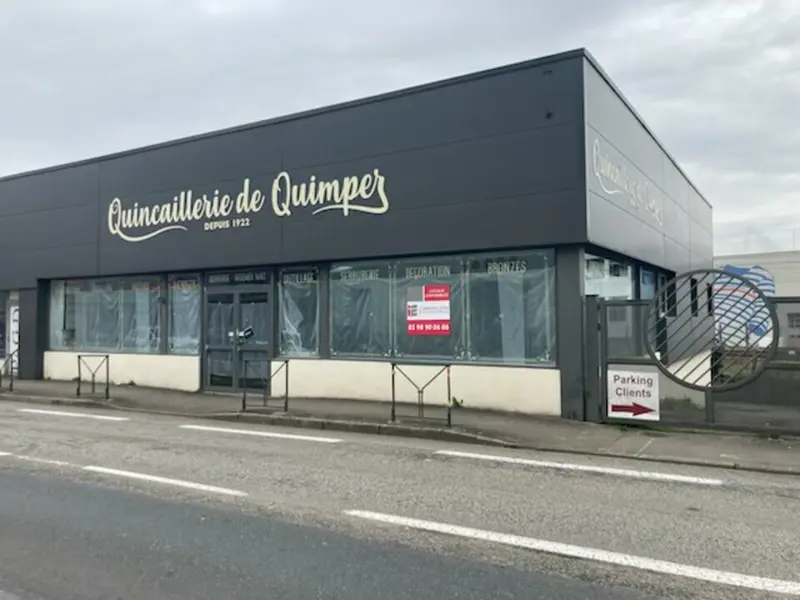 Local Commercial à louer - Quimper (29000) - 390 m² - 2 500 €/mois