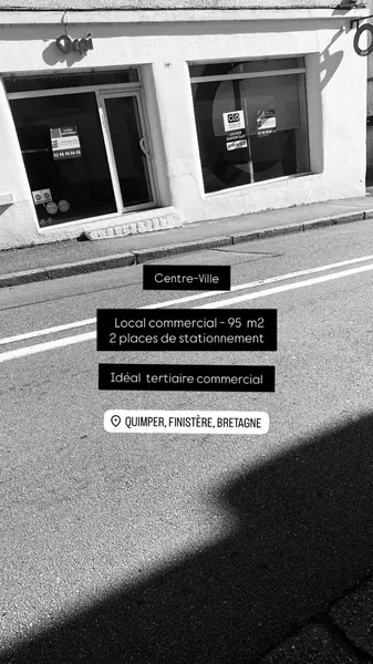 Local Commercial à vendre - Quimper (29000) - 95 m²