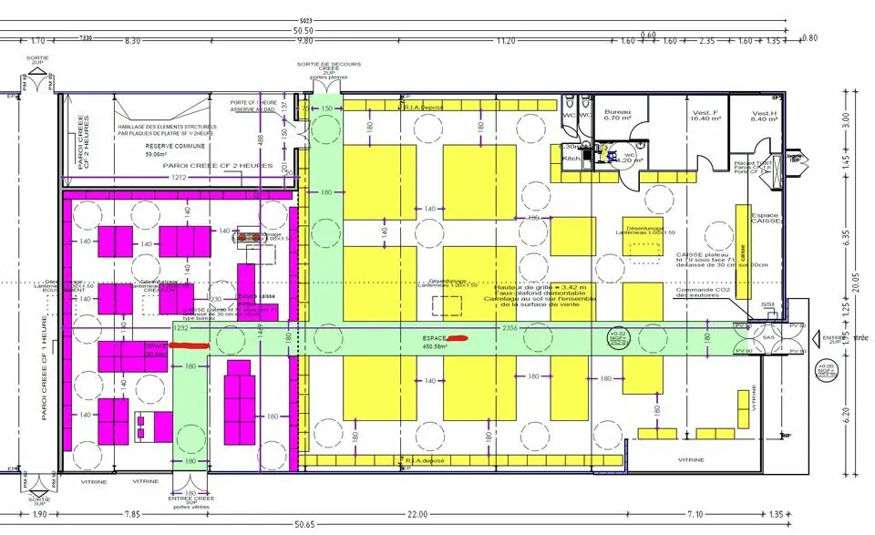 Local Commercial à louer - Barberaz (73000) - 753 m² - 10 000 €/mois