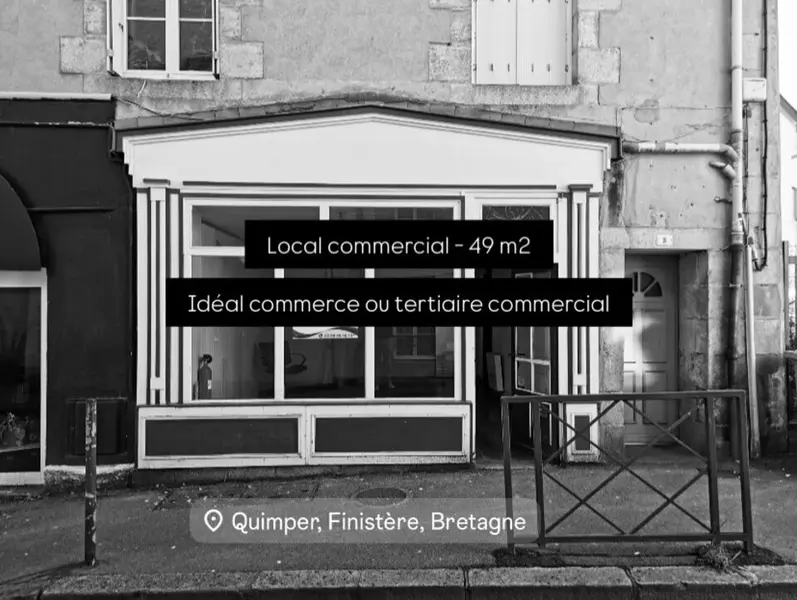 Local Commercial à vendre - Quimper (29000) - 49 m²
