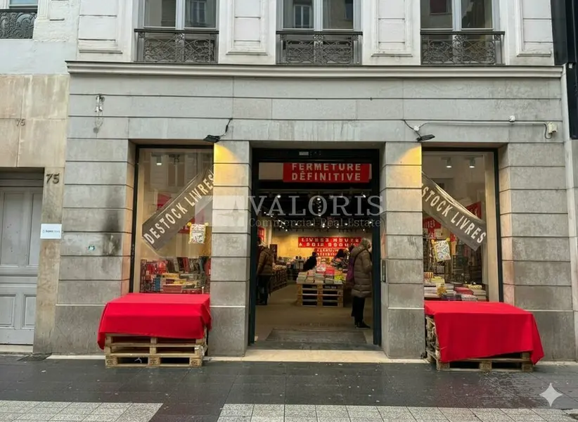 Local Commercial à louer - Lyon 02 (69002) - 516 m² - 48 333 €/mois