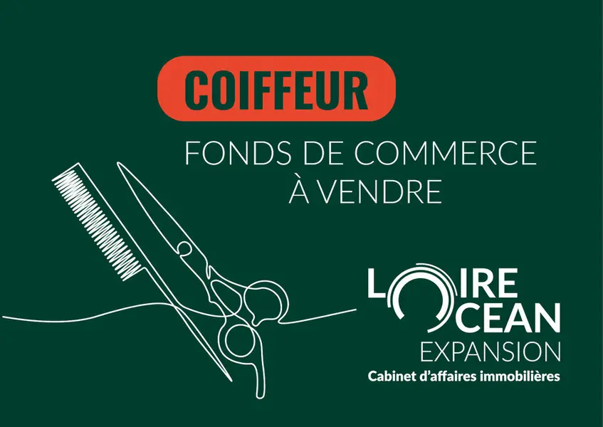 A VENDRE - FONDS DE COMMERCE - SALON DE COIFFURE - NANTES