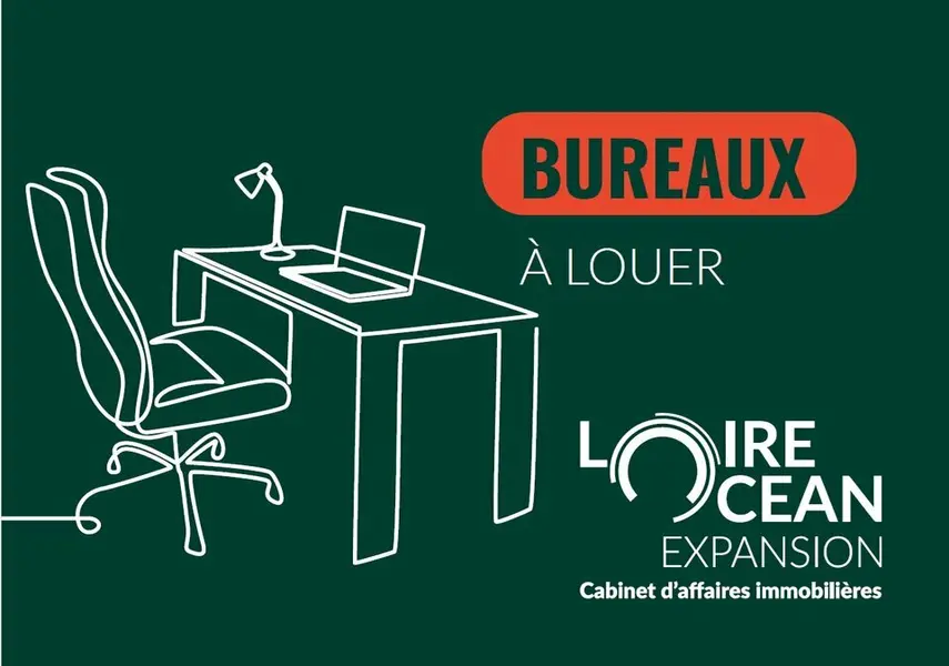 Bureau à louer - Pornic (44210) - 37 m² - 460 €/mois