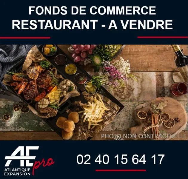 Fonds de commerce à vendre - Restauration - Trignac (44570) - 450 000 €