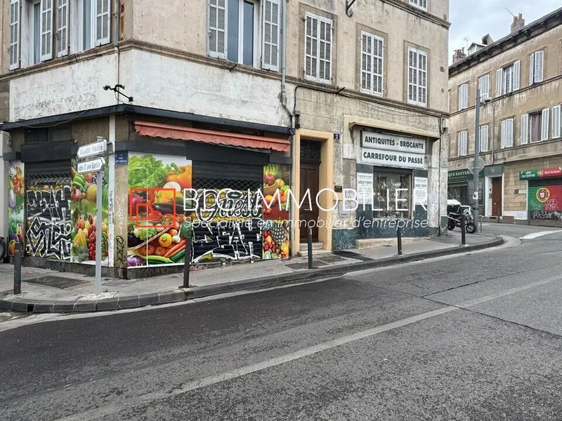 Local Commercial à louer - Marseille 05 (13005) - 32 m² - 560 €/mois