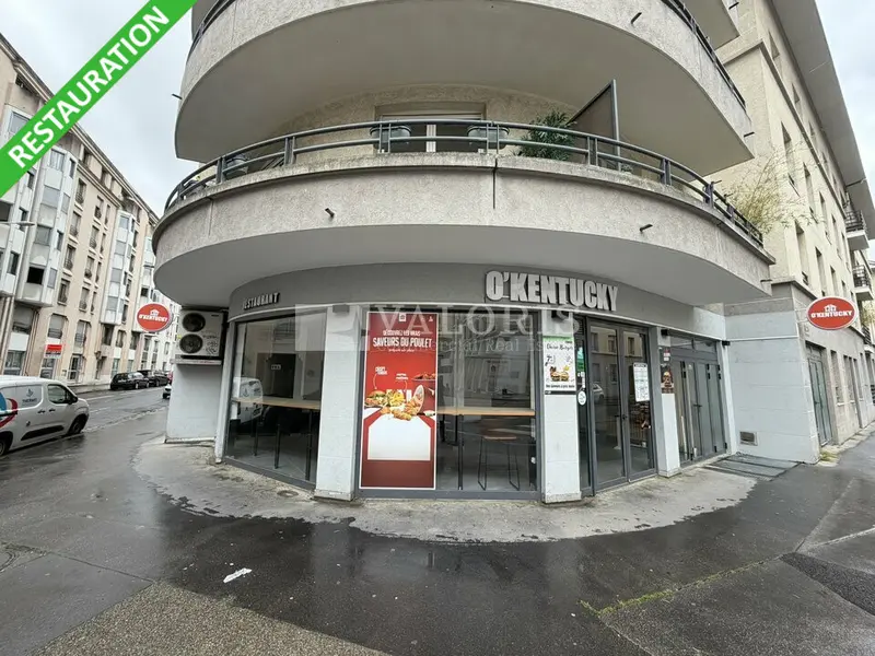 Local Commercial à louer - Lyon 07 (69007) - 88 m² - 1 583 €/mois