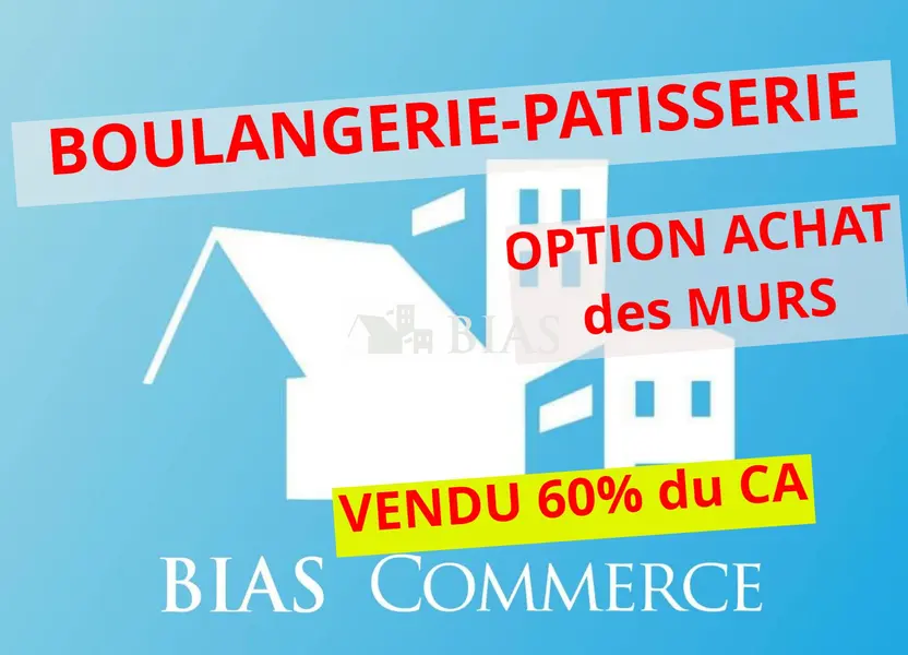 BOULANGERIE-PATISSERIE-SNACKING en centre ville avec PARKING GRATUIT