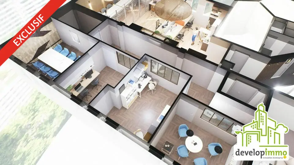 Bureau à vendre - Caen (14000) - 83 m²