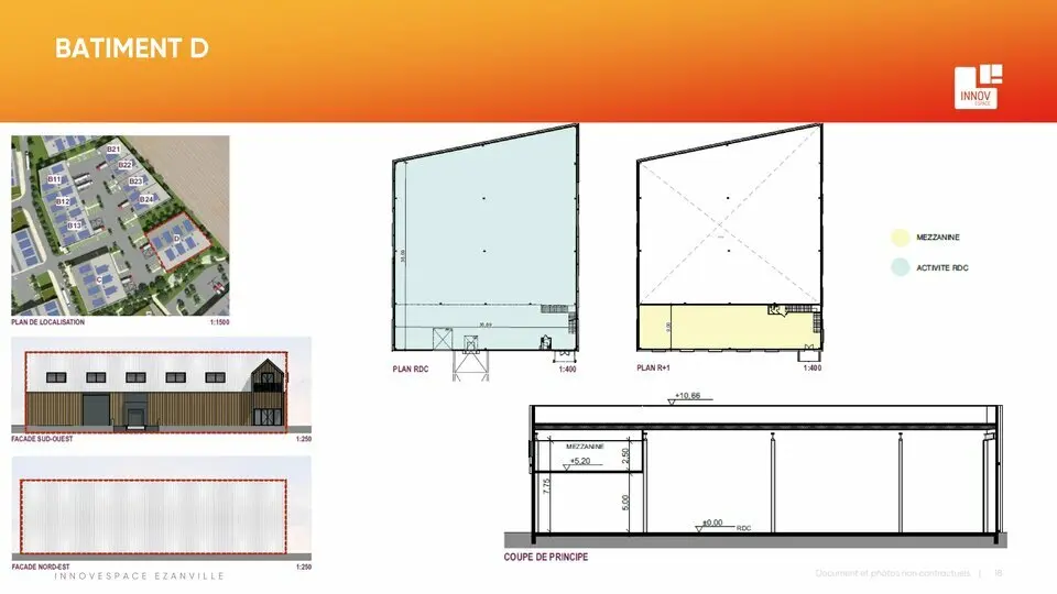A vendre Locaux d'activité 470m² Ézanville