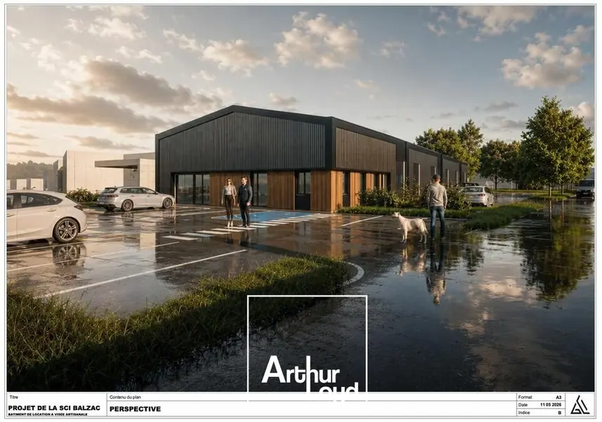 A LOUER Local d'activité-Bureaux-Parking-Malemort