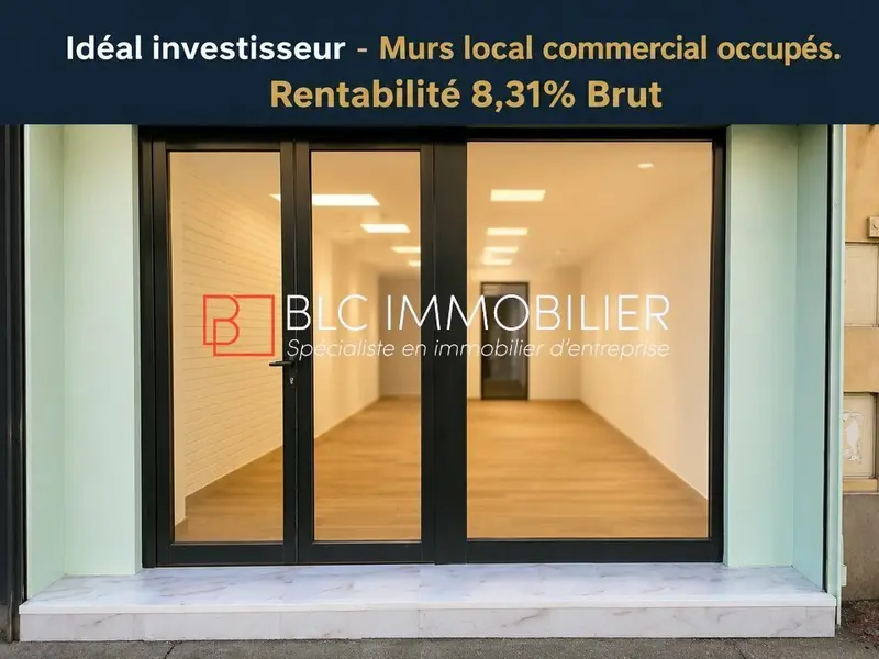 VENTE MURS OCCUPES 13009 MARSEILLE