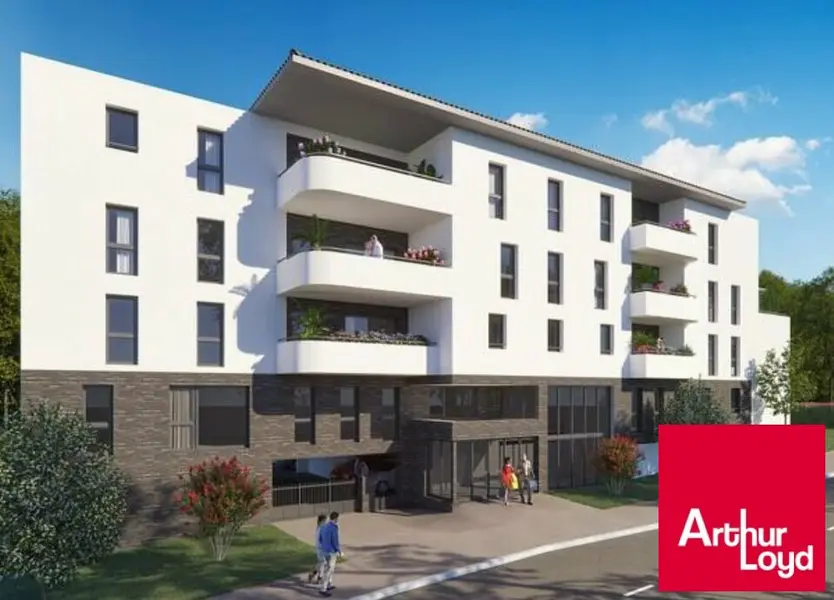 ANGLET, murs à vendre de 134 M² - Bureau Neuf avec 4 parkings 