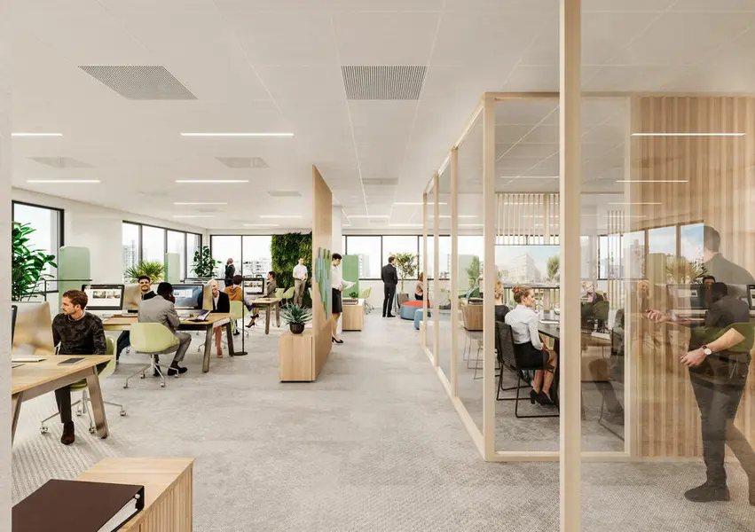 Bureau à louer - Villeurbanne (69100) - 3983 m² - 79 660 €/mois