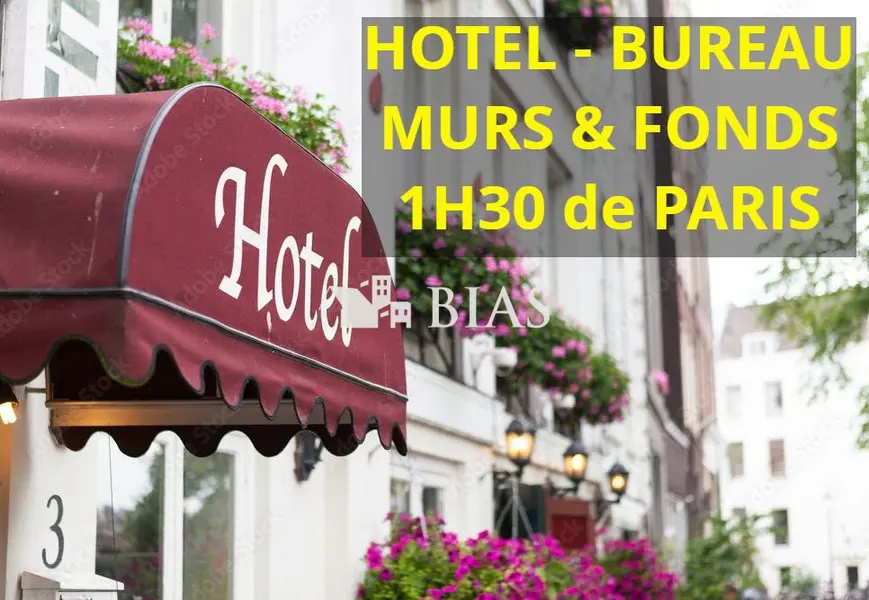 Fonds de commerce à vendre - Hôtellerie - Vernon (27200) - 1 498 200 €