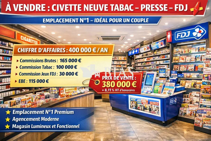 A vendre Fonds de commerce 70m² Rouen