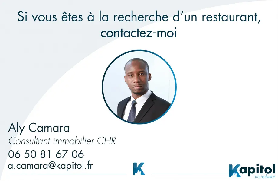 Restaurant avec Extraction - Paris 20 - 60 cvts