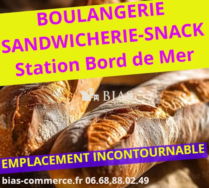 A vendre Fonds de commerce 70m² Colleville