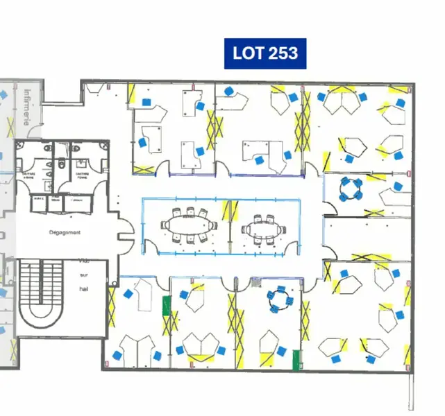 BUREAUX A LOUER - MERIGNAC AEROPORT - 340 M²
