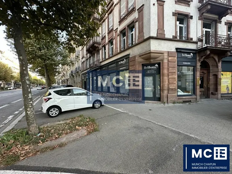 Local commercial 130 m² Avenue des Vosges Strasbourg