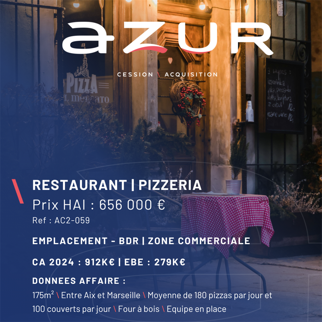 Fonds de commerce à vendre - Restauration - Bouches-Du-Rhône (13) (13700) - 6...