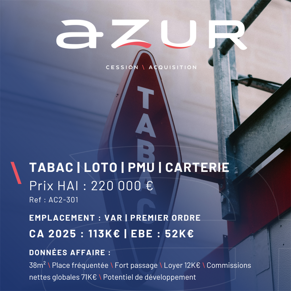 Fonds de commerce à vendre - Cafés et bars - Toulon (83000) - 220 000 €