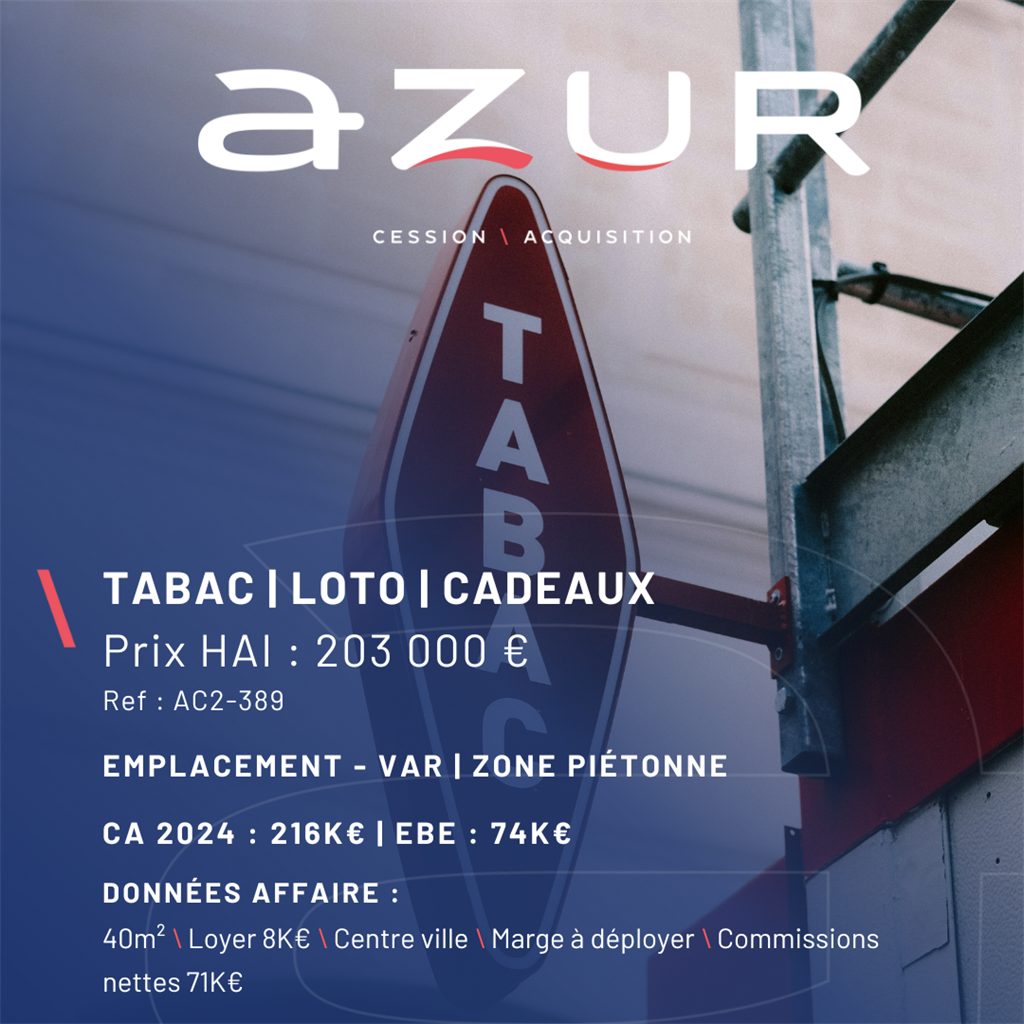 Fonds de commerce à vendre - Cafés et bars - Toulon (83000) - 203 000 €