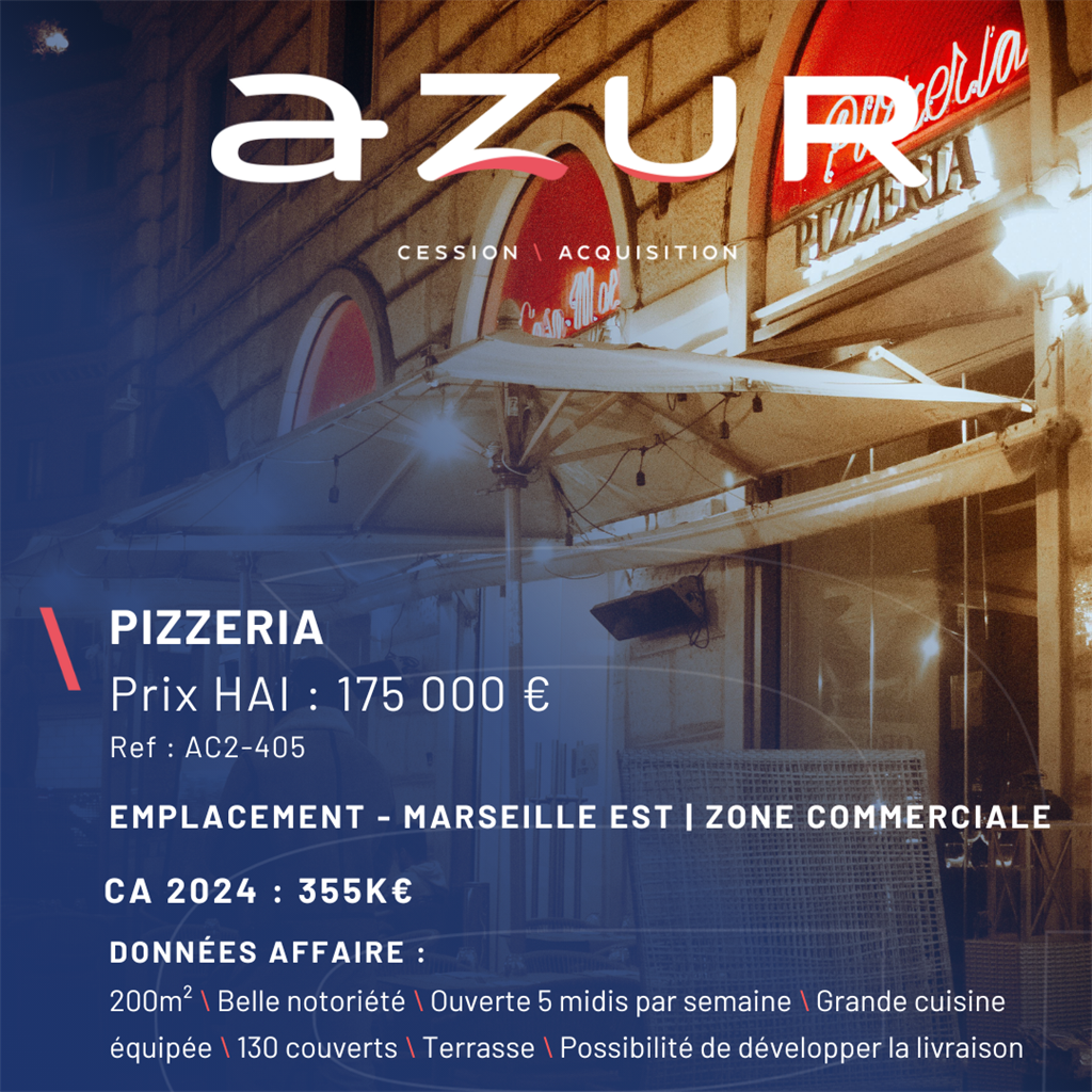 Fonds de commerce à vendre - Restauration - Bouches-Du-Rhône (13) (13400) - 1...